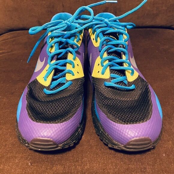 NikeiD Air Max 90 Hyperfuse Prm Purple/Blue/Yellow/Black 653604-991 Size 10 44 main image 7
